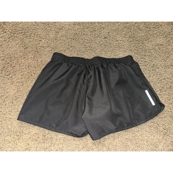 Women's Adidas running aeroready gray three striped shorts 3" lined Size small S - Picture 6 of 9